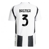 Dres Juventus Gleison Bremer #3 Domáci 2024-25 Krátky Rukáv